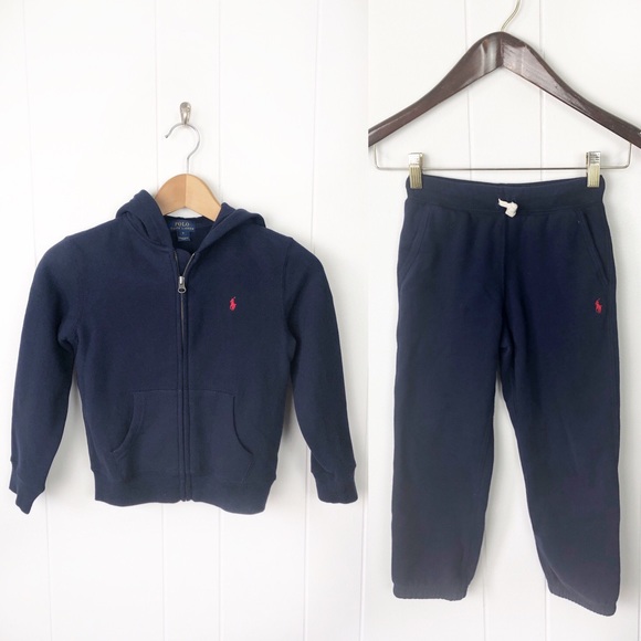 polo matching sweat suit